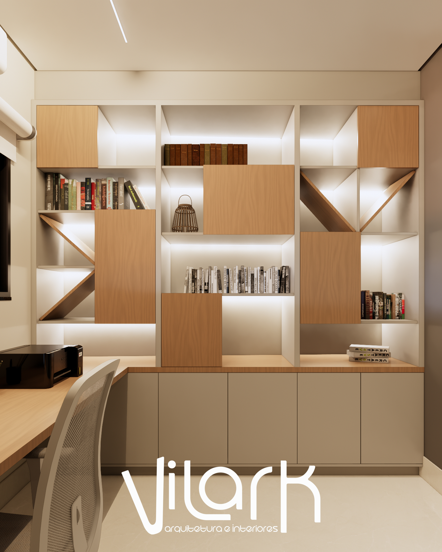 Projeto VilarK - Design de interiores em Holambra