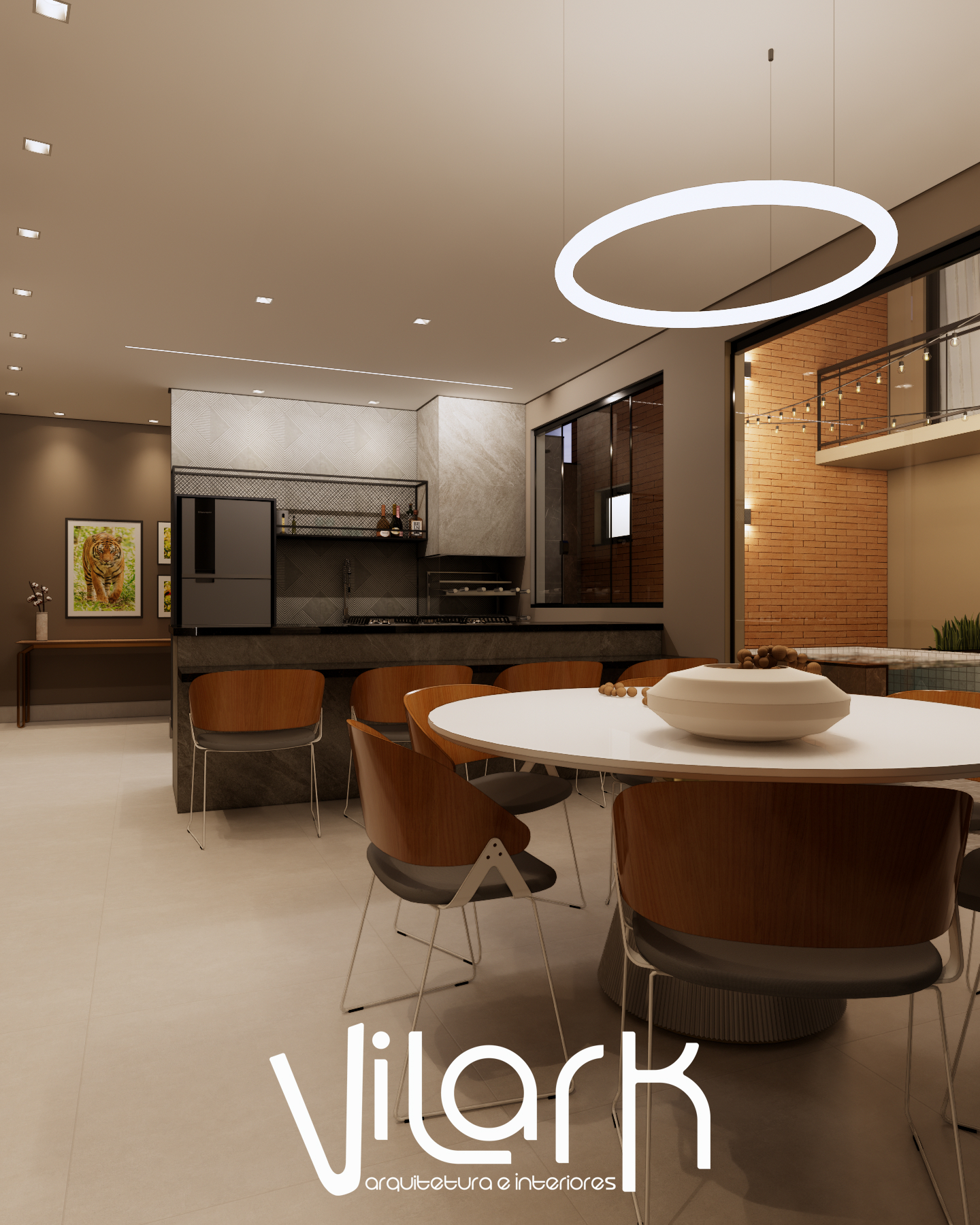 Projeto VilarK - Arquitetura de interiores em Itatiba