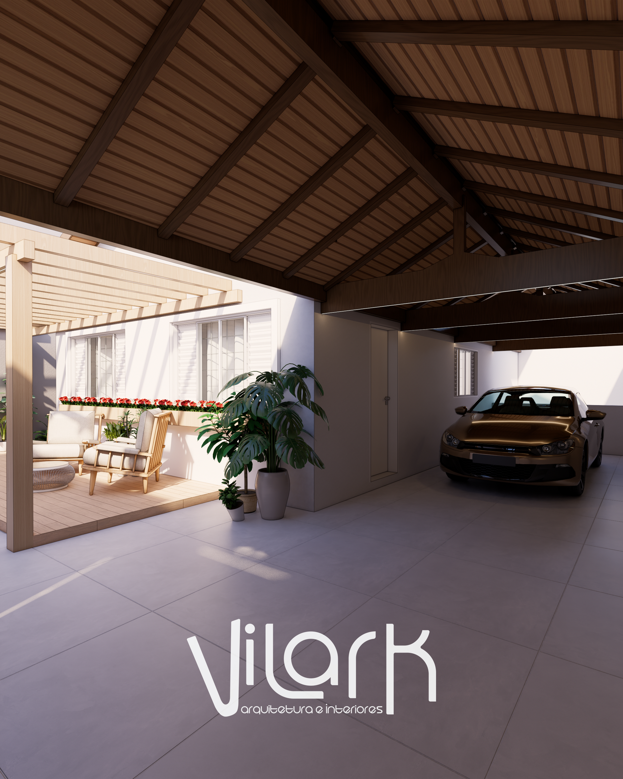 Projeto VilarK - Projeto de interiores para apartamento em Campinas