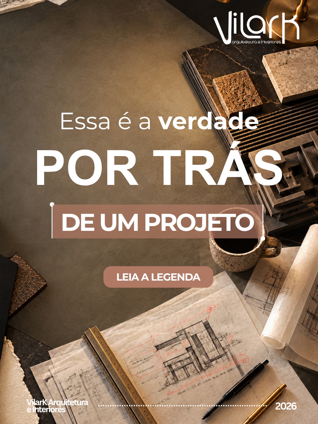 Você já teve uma ideia para a sua casa, salvou várias referências, imaginou como queria que ficasse… mas, na hora de transformar tudo isso em algo real, travou?
Essa é uma das partes mais importantes de um projeto.
Porque não basta gostar de uma imagem.
É preciso entender se aquilo funciona para o seu espaço, sua rotina, seu orçamento e para a forma como você quer viver.
Por trás de um bom projeto, existe alguém organizando suas ideias, traduzindo seus desejos e te ajudando a tomar decisões com mais segurança antes da obra começar.
É isso que evita improvisos, arrependimentos e escolhas que parecem simples, mas podem custar caro depois.
Na VilarK, o projeto é construído junto com você, do primeiro contato até a aprovação final.
Porque antes de virar obra, sua ideia precisa virar direção.
VilarK Arquitetura e Interiores
Projetos com personalidade, função e acompanhamento em cada etapa.
#vilarkarquitetura #arquitetura #arquiteturadeinteriores #projetoarquitetonico #projeto3d #render3d #visualizacao3d #reforma #construcao #planejamentodeobra #interiores #designinteriores #arquiteturaresidencial #arquiteturacomercial #obra #rioclaro #limeira #interiordesp